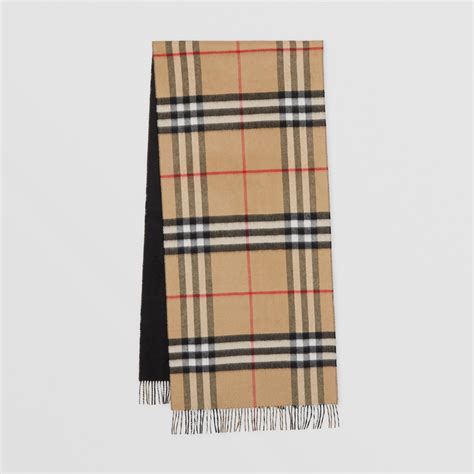 burberry scarf colours|burberry reversible check wool scarf.